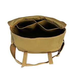 Sac à dos Shero en toile imperméable style Musette Fielag, inspiré des sacs de la Seconde Guerre mondiale (WWII), en promotion - Product Image 2
