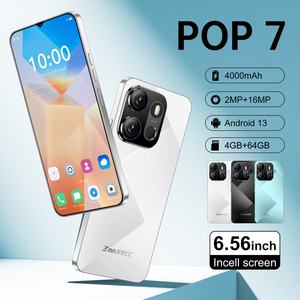 Nuevo Teléfono Inteligente ZNNXECC POP7 2025, 4GB+64GB, Doble SIM, CPU Octa Core, LTE, Pantalla HD, Android 13 en Inglés - Product Image 3