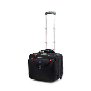 New Vintage Ttrolly Case Oxford Roller Cloth Business Zipper Closure 18inch Laptop <b>Trolley</b> Bag Spinner <b>Suitcase</b> Luggage - Product Image 3