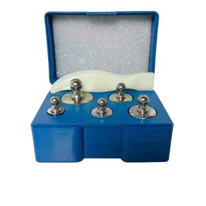 Poids d'étalonnage en acier chromé Veidt, poids de test standard avec étuis pour balances électroniques - Product Image 5