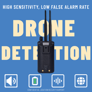 El Drone dedektörü FPV dedektörü 300-6000MHz İha için Pilot izleme pasif algılama güvenlik koruma ekipmanları - Product Image 4