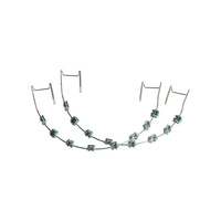 Cadena Decorativa Colorida para Brackets Dentales, Modelo de Brackets para Dientes, Gama Completa, para Terapia Oral, Equipo y Accesorio de Moda