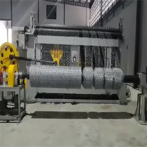 Automatische Gabion-Gittermaschine Hochleistungs-Sechseck-Gittermaschine