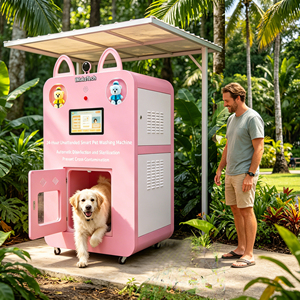 Machine de lavage pour animaux de compagnie en libre-service 24h/24 et 7j/7, système de distribution IoT à haute rentabilité pour les laveries automobiles et les animaleries, entièrement autonome - Product Image 4