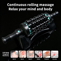 Rouleau de massage corporel mains libres RPM, relaxation musculaire des tissus profonds, masseur percussif pour les jambes, 5 vitesses réglables, télécommande sans fil