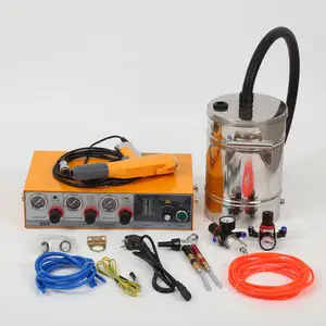 Lab Electrostatic Manual Powder Coating Machine with Spray Gun