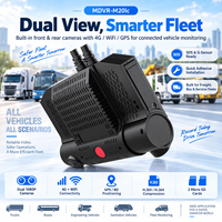 Enregistreur de sécurité pour véhicule M20Ic à double caméra 4G GPS WiFi avant et arrière 1080P H.265 DVR mobile pour la sécurité des flottes OEM ODM
