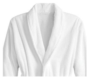 Peignoirs d'hôtel en microfibre corail blanc moelleux, fournis directement par l'usine professionnelle - Product Image 2