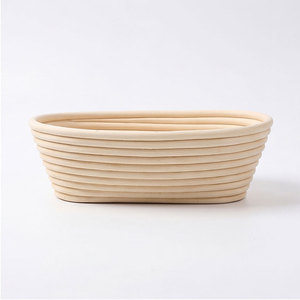 Cesta ovalada de cerámica para fermentar pan, para <span class=keywords><strong>masa</strong></span> de <span class=keywords><strong>masa</strong></span> <span class=keywords><strong>madre</strong></span>, cuenco para levantar <span class=keywords><strong>masa</strong></span> tipo Brotform, juego de herramientas de panadería hechas a mano, apto para horno - Product Image 4