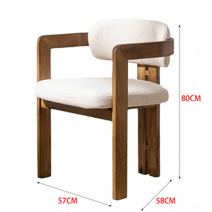 Chất lượng cao sang trọng bọc đồ nội thất khách sạn Rắn Gỗ Nhà Hàng ghế với cánh tay cho sự kiện đám cưới - Product Image 6
