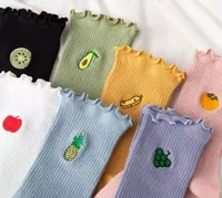 Chaussettes personnalisées pour femmes avec logo, chaussettes de mode en tricot pour filles, femmes et hommes, chaussettes mignonnes en tricot avec broderie de dessins animés, chaussettes personnalisées pour femmes