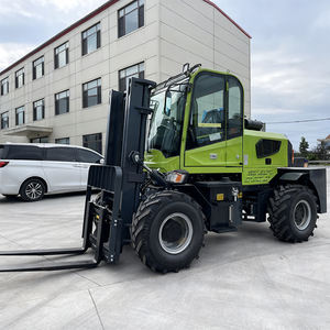 3.5טון 4ton 5ton <span class=keywords><strong>6ton</strong></span> ארבעה כונן גלגל מחוץ לכביש מלגזה שטח מלגזה שטח משאית - Product Image 3