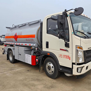 รถบรรทุกถังน้ำมัน SINOTRUK HOWO 4X2 รถบรรทุกจ่ายน้ำมันเคลื่อนที่แบบใหม่สำหรับเก็บน้ำมันและน้ำ  แบบแมนนวล - Product Image 5