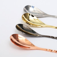 Cuillère à cocktail en acier inoxydable à long manche, cuillère à mélanger pour les boissons, accessoires de bar