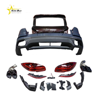 Kit de carrosserie de vente chaude pour Cayenne 2011-2017 changement à 2018 inclure le pare-chocs avant arrière avec phare de calandre