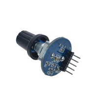 Module d'encodeur rotatif pour développement de capteur de brique bouton de potentiomètre rotatif Audio rond EC11