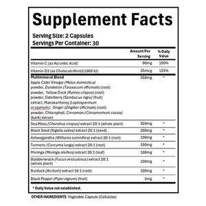 Ashwagandha Wortel Extract <span class=keywords><strong>Capsules</strong></span> 1200Mg Bijenpollen Ginseng Rhodiola Rosea Voor Het Verbeteren Van De Immuniteit - Product Image 2