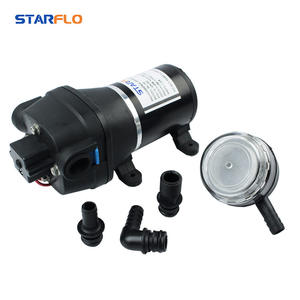 Mini-pompe à diaphragme à haute pression 12V/24V pour camping-car/yacht, eau douce, auto-amorçante, pompe de surpression et de pulvérisation pour usage maritime - Product Image 5