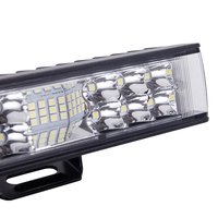 12V 24V 7 pouces nouveau Design 4x4 Led travail lumière stroboscopique voiture barre lumineuse clignotant Auto antibrouillard