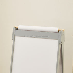 Chevalet double face en bois pour enfants avec deux bacs de rangement pour le jeu des enfants - Product Image 2