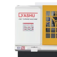 Tour CNC Foshan, petite machine de tournage CNC à broche servo, machine de fraisage axe Y
