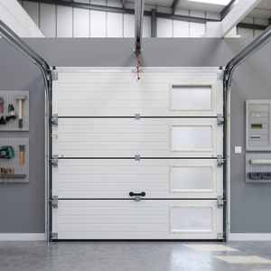 Puerta Seccional de PVC de Alta Calidad, Moderna, Resistente al Viento, con Apertura Enrollable, Diferentes Colores y Tamaños Disponibles - Product Image 2