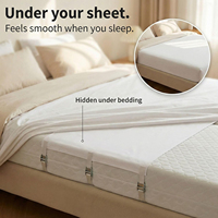 Connecteur de matelas antidérapant pour lit double transformable en lit king size, idéal pour les couples, disponible en gros et en version OEM