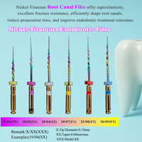 Limes endodontiques rotatives électriques en Nickel-Titane Ai Oral, compatibles turbine, coupe lisse, qualité A+, certifiées CE ISO Classe I