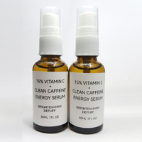 OEM et service de marque privée 30 ml 15% L-acide ascorbique VITAMINE C SERUM POUR LE VISAGE