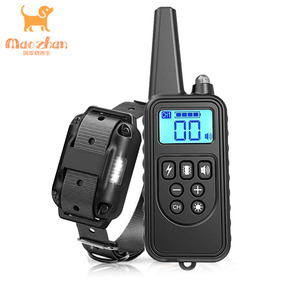 <span class=keywords><strong>Collar</strong></span> de Adiestramiento para Perros Recargable con Control Remoto, Dispositivo Antiladridos, <span class=keywords><strong>Collar</strong></span> de Adiestramiento para Mascotas con Descarga Eléctrica - Product Image 1