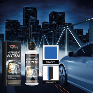 <span class=keywords><strong>Kit</strong></span> de Rénovation de Phares de <span class=keywords><strong>Voiture</strong></span> Rayhong 100ml – Nettoyant, Réparateur de Rayures, Éclaircissant et Rénovateur de Phares Automobiles - Product Image 1
