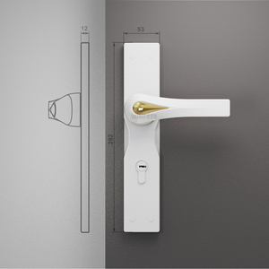 Quảng Đông-winfree phần cứng Chrome mạ mới phổ biến chất lượng tốt nhất công nghệ hoàn hảo tấm cửa xử lý - Product Image 5