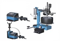 Kit de réparation de pneus pneumatiques portables Trihero de 12 à 24 pouces, assorti à un équilibreur de roues 12 V pour atelier mobile
