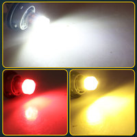 1156 1157 Ba15s Bau15s Bay15d P21W PY21W LED ampoule voiture Signal lumineux clignotant Parking feu de recul DRL pause lumière