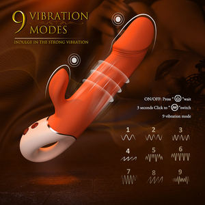 USB-Aufladung IPX7 Wasserdichte simulierte Eichel weibliche Masturbation G-Punkt Stimulus Rabbit <span class=keywords><strong>Vibrator</strong></span> - Product Image 5