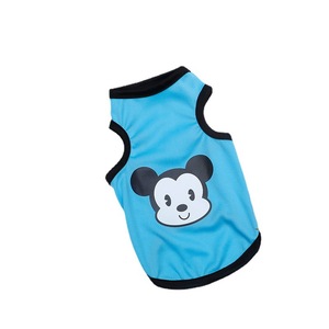Lindos chalecos de dibujos animados de animales para perros y gatos, chaleco fino de poliéster de verano de Mickey Minnie Winnie KF220517 - Product Image 5