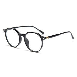 Qianai TR90 Gafas redondas con montura completa, protección UV contra luz azul, gafas para mujer N4-7115 - Product Image 3