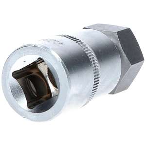 Brilliant <b>Tools</b> 1/2" hexagonal bit socket, 55 mm long, 22 mm - Product Image 3