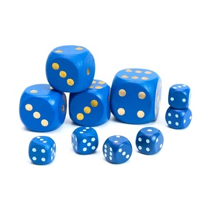 מותאם אישית 16mm עץ d6 קוביות תוססים דפוס חלולים מרובעים חלולים מרובעים חלולים מרובעים מגודל מותאם אישית - Product Image 4