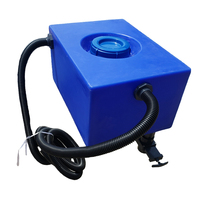65L importé PE de qualité alimentaire RV réservoir d'eau en plastique rectangulaire de haute qualité caravane réservoir d'eau remorque