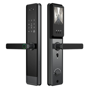 T21 Tuya Ứng Dụng Thông Minh Điều Khiển Nhôm Khóa Kỹ Thuật Số Vân Tay Thẻ Mã Keyless Nhập Đa Ngôn Ngữ Wifi Tương Thích Cho Nhà Thông Minh - Product Image 2