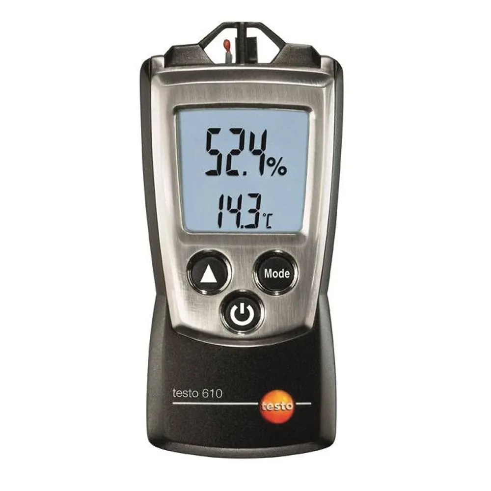 Testo 610 Pocket-sized Air Humidity Temperature Meter 0 to 100 %rH -10 to +50C Dewpoint Meter