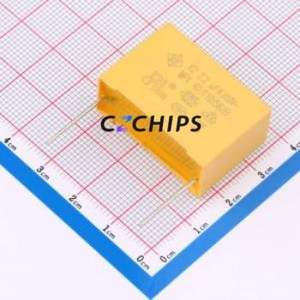 Condensador de Seguridad SMQP225K310XXF2B28150, Componente de Montaje en Orificio (THT), P=27.5mm 2.2uF 10% 310V X2 - Product Image 1