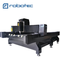 Routeur CNC 3D pour pierre de haute qualité 1325 avec broche de 5,5 kW / Machine de gravure sur marbre à 3 axes avec rotation intégrée