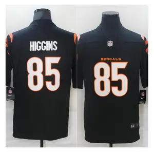 En çok satan özel buz hokeyi Jersey Bengals NFL futbol forması gençlik amerikan futbolu seti