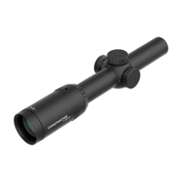 Lunette Vector Optics Constantine 1-8x24 RAR à champ de vision large FFP pour la chasse, les sports et les compétitions