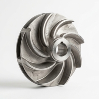 Hainabaichuan Impeller de pompe en silice solée moulée avec précision CF8/316 pour systèmes d'eau industriels
