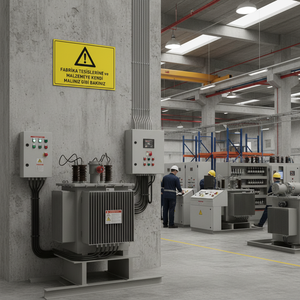 Panneau 3D de style bureau : Traitez les installations et équipements d'usine comme si vous aviez votre propre alimentation électrique transformateur pour bâtiments - Product Image 3