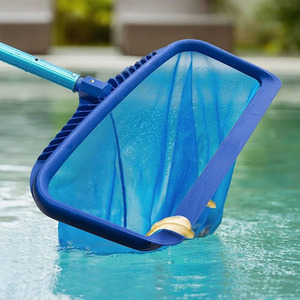 <span class=keywords><strong>Pool</strong></span>-Skimmer-Netz aus massivem Kunststoff rahmen mit feinmaschigem <span class=keywords><strong>Pool</strong></span> reiniger für Blatts chwimm bäder Reinigungs zubehör - Product Image 4