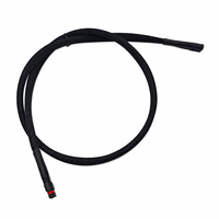 Câble tressé étanche IP67 personnalisé, faisceau de câbles, connecteur circulaire d'aviation push-pull, assemblage de fils pour capteur